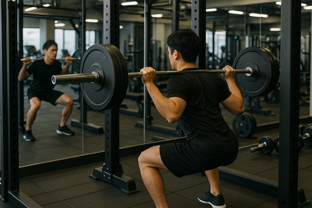 可動域と軌道を合わせるための設定手順
